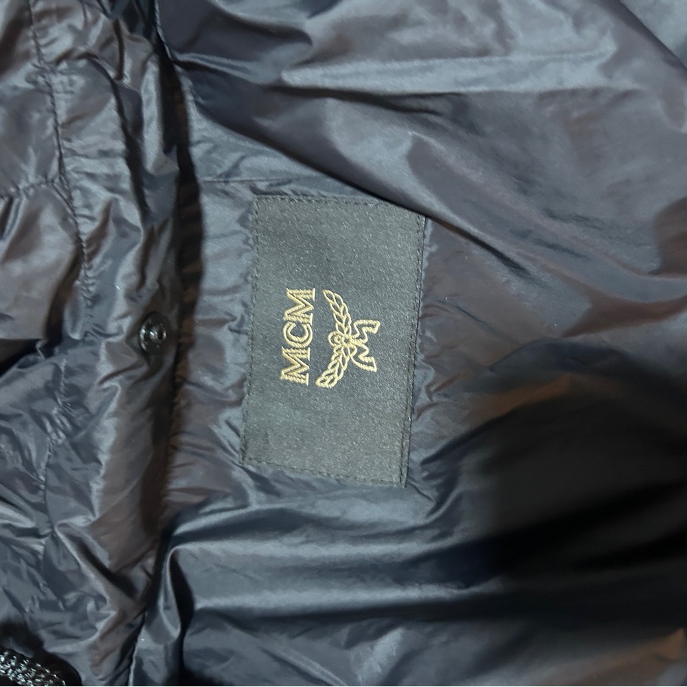 MCM Black Patterned Windbreaker - image 2